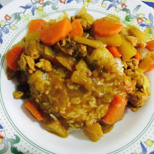 好吃的咖哩鸡腿