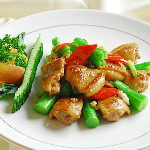 青椒小炒鸡