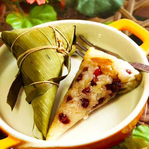 好吃的绿豆粽子