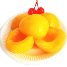 清甜可口的糖水桃杏