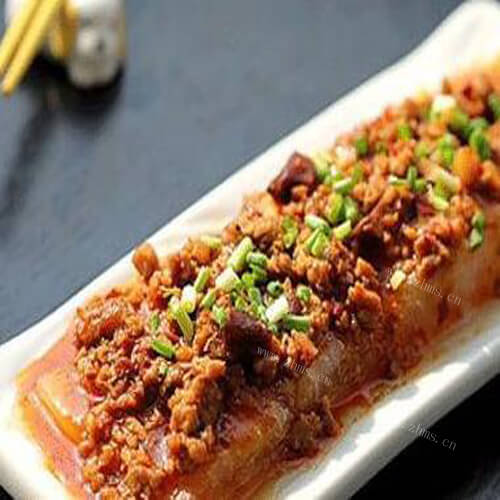 清爽肉末东冬瓜片