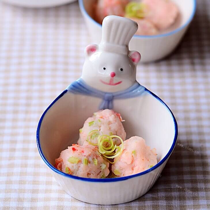 美味的香芹虾丸