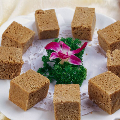 香甜软糯粘米粉发糕塔