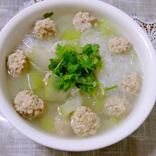 美味的杂丸粉丝汤