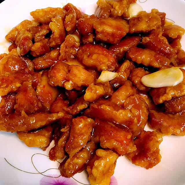 简单的酱爆肉片