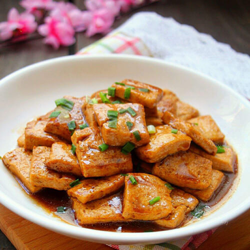 自制糖醋脆皮嫩豆腐