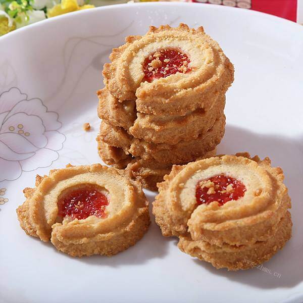 [手工美食]果酱饼干