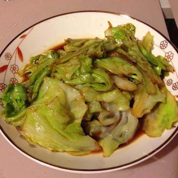 美味手撕莲白
