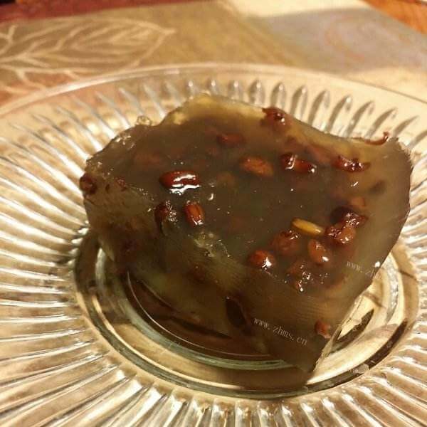 非常好吃的红豆马蹄点心