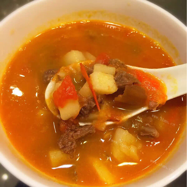 美味的杂拌汤
