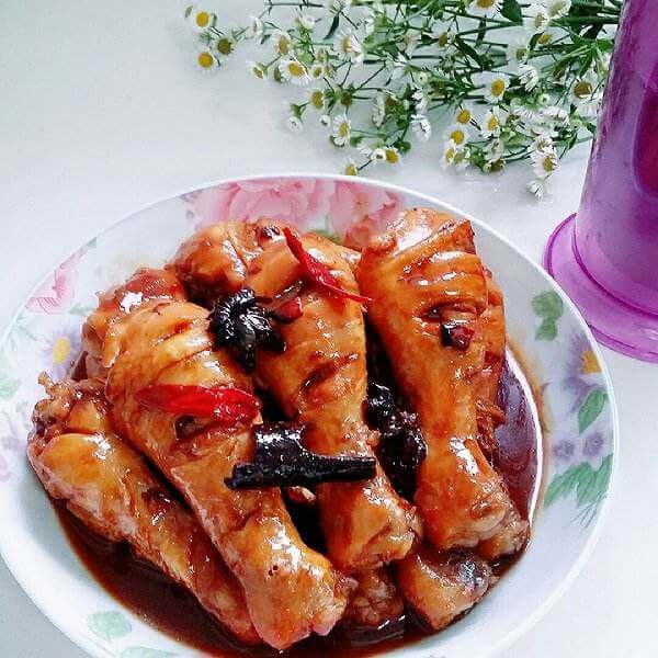 家常泰椒鸡腿