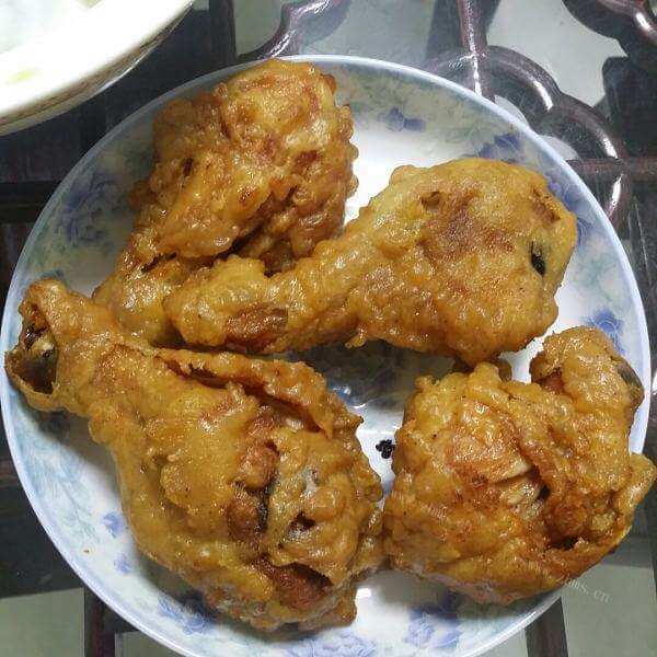 油炸食品酥皮炸鸡腿
