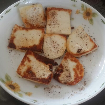 鲜美可口的香煎乳饼