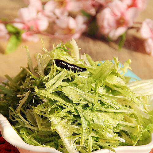 超喜欢的炝拌糖醋苦菊