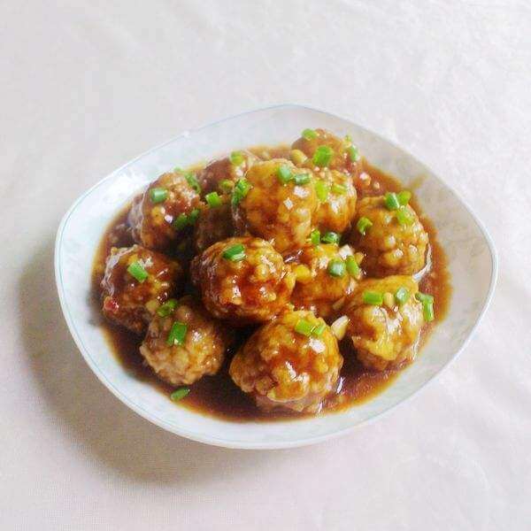 美味香酥豆腐丸子