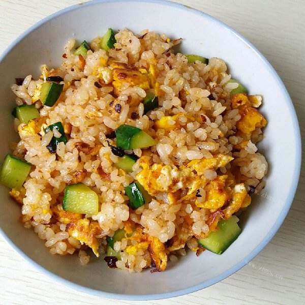 好吃的五彩营养炒饭