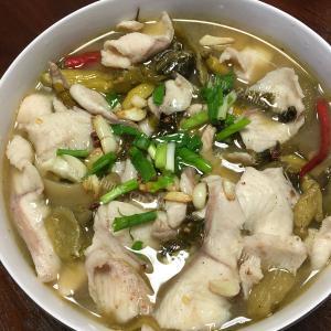 新鲜的另类版家常酸菜鱼