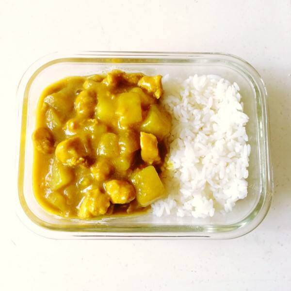 简单版日式咖喱便当