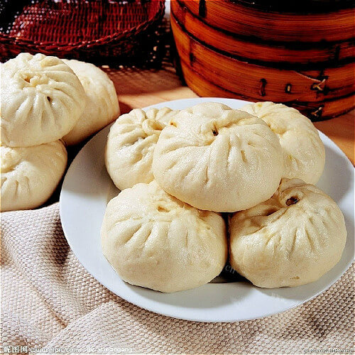 西葫木耳豆腐素包