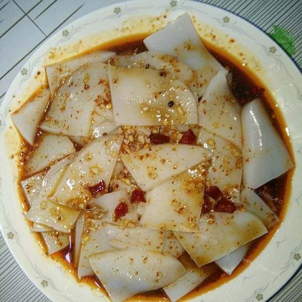 美味薄荷凉粉腰花