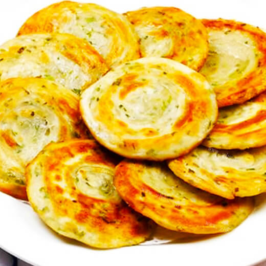 家常葱油饼「首发」