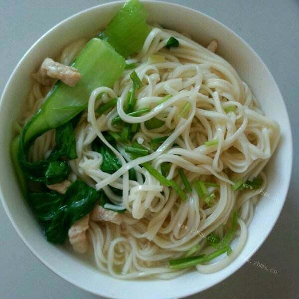 美味菊花菜面