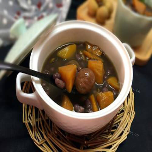 甜甜的红豆番薯糖水