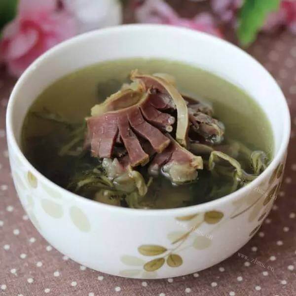 清甜的陈皮蜜枣煲菜干汤