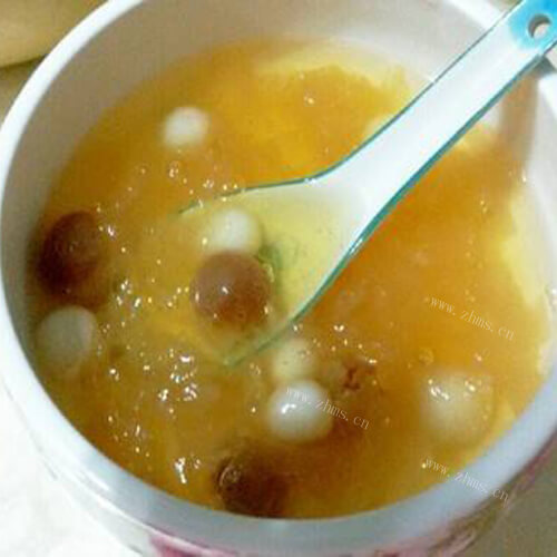 可爱银耳南瓜小汤圆