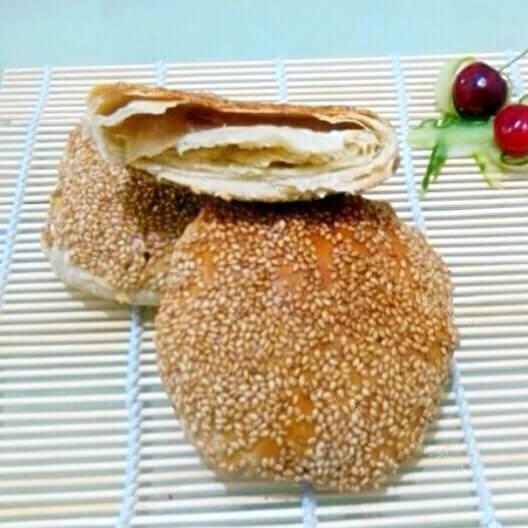简单版-香酥芝麻烧饼