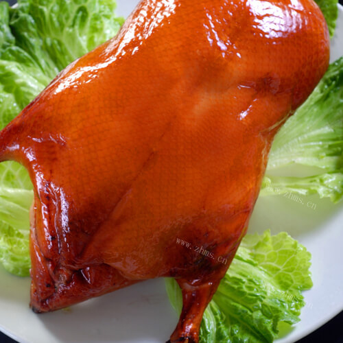美味的微波炉烤鸭