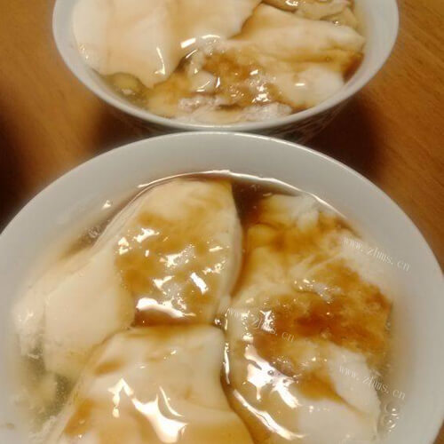 自制糖水豆腐花