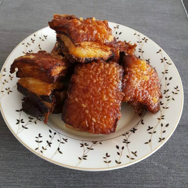 走油肉烧干鲍
