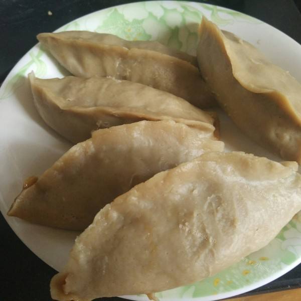 美味的莜面蒸饺