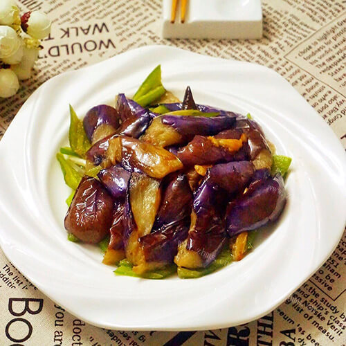 好吃的 咸蛋肉沫茄子