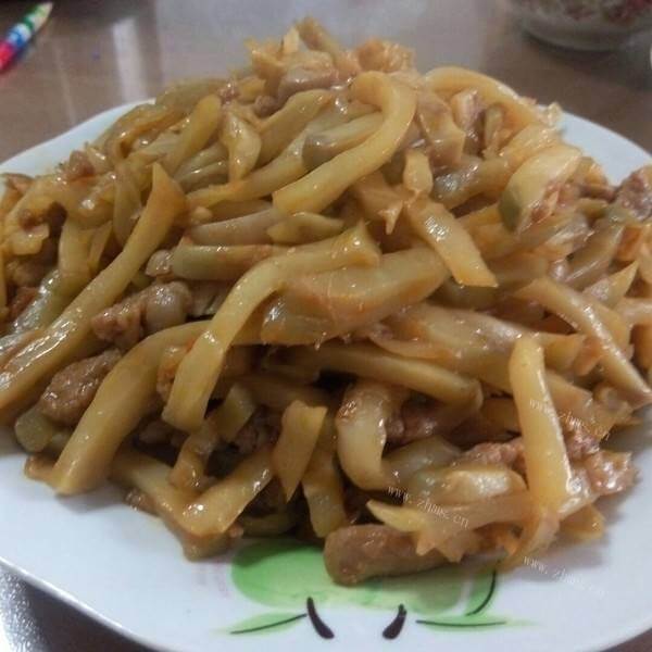 榨菜炒三丝