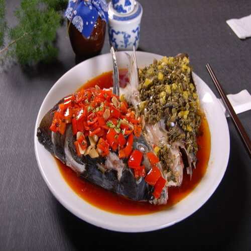 美味私房蒸鱼头