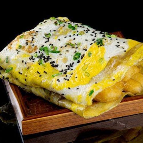 自制白蛤鸡蛋饼