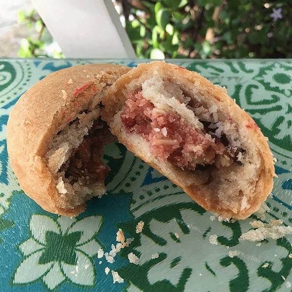好吃的核桃黑白芝麻酥饼