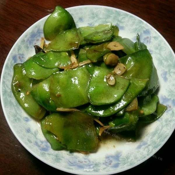 家常蒜米扁豆角