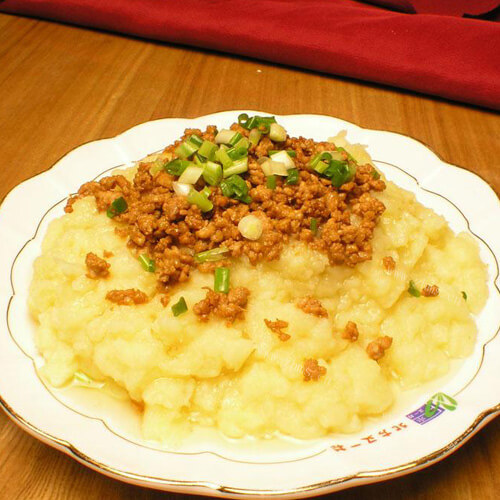糖宝西兰花土豆泥