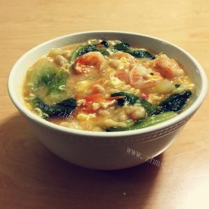 营养的鸡蛋番茄疙瘩汤
