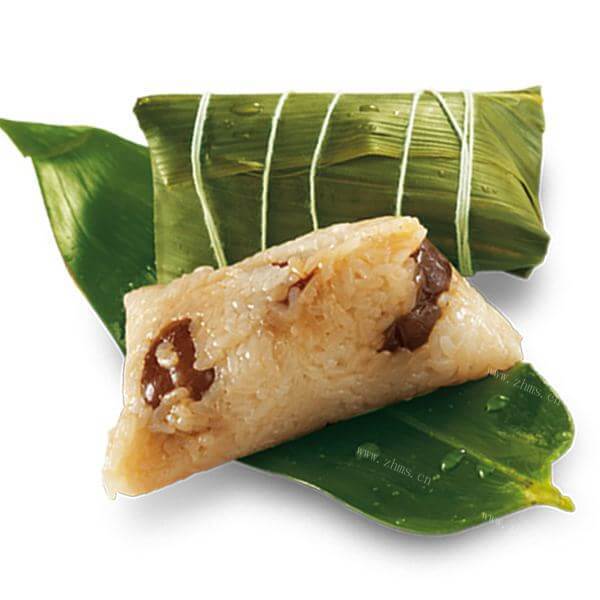美味的甜心蜜枣粽
