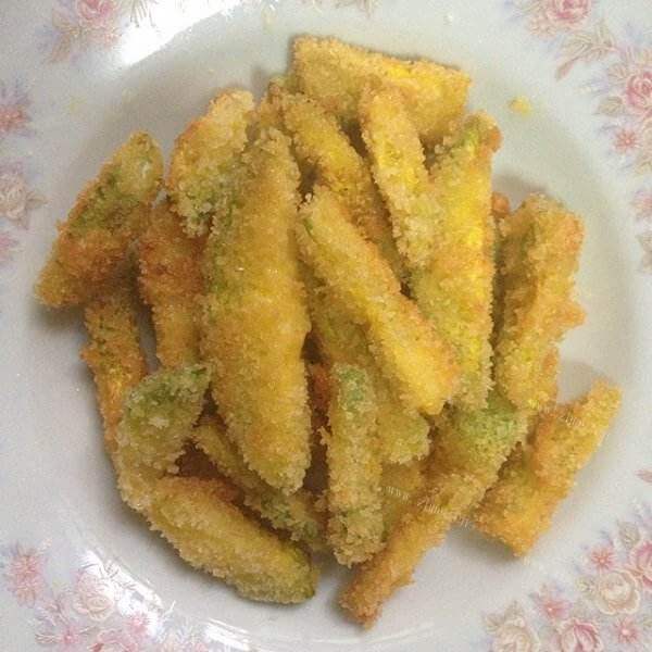 好吃的炸南瓜