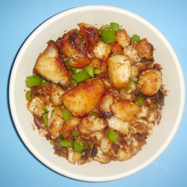 美味的炒醋鱼块