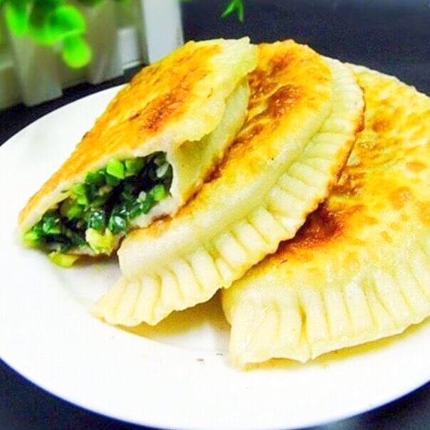 美味的苋菜盒子