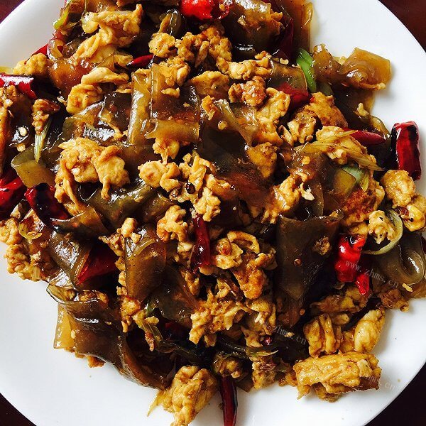 好吃的鸭蛋粉皮