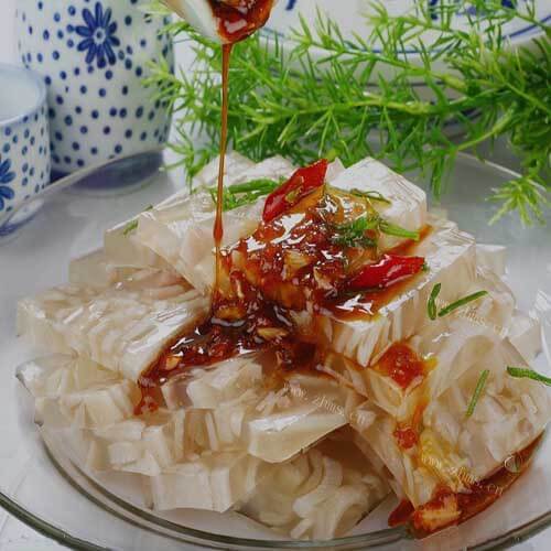好吃的水晶皮冻