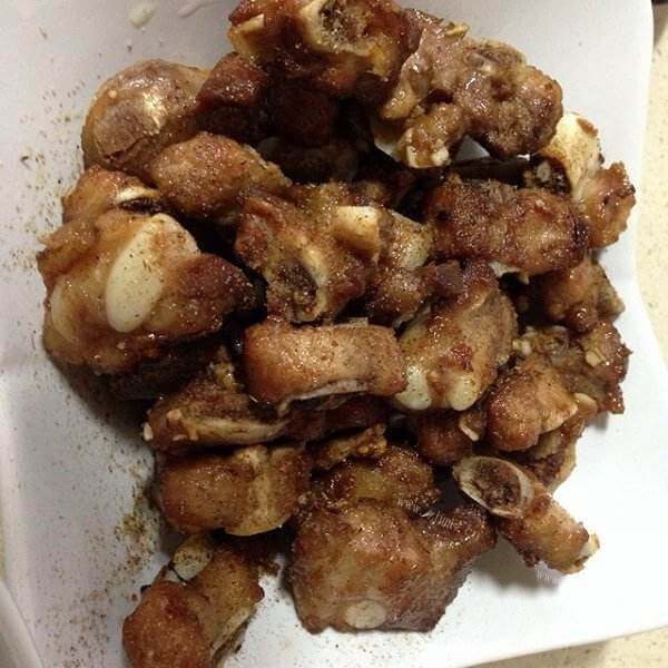 美味的糖醋炸排骨