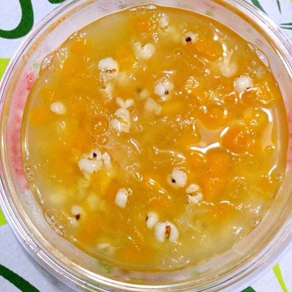 可口的薏米木瓜奶